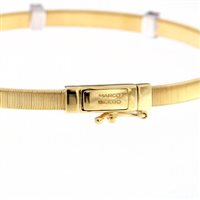 Armband Marco Bicego Dame Masai in Gold Diamante 0.18 Ct BG731-B3 - BG731-B3